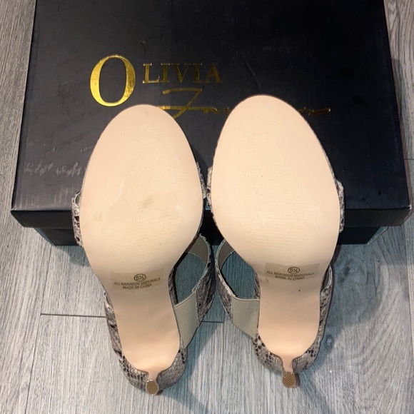 Snakeskin Mules - Picture 5 of 5